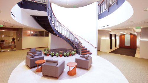 Mercy Medical Weinberg Center and Garage interior.