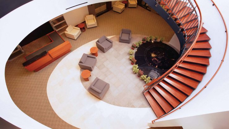 Mercy Medical Weinberg Center and Garage interior.