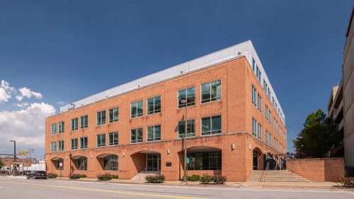 Whitman Requardt Office Building exterior.