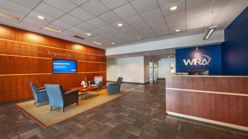 Whitman Requardt Office Building interior.