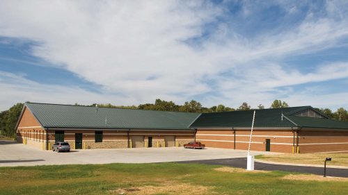Ft. Meade Army Reserve Center exterior.