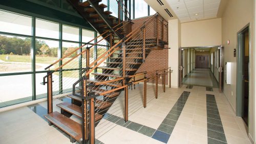 Ft. Meade Army Reserve Center interior.