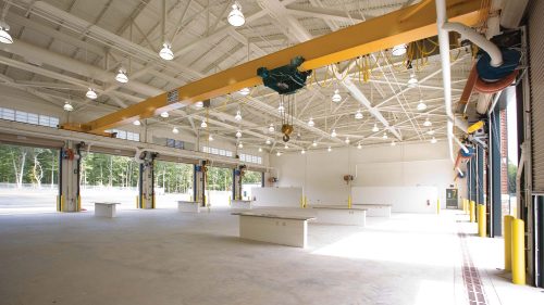 Ft. Meade Army Reserve Center interior.