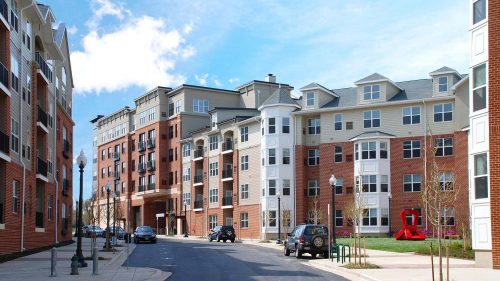 Twinbrook Station exterior.