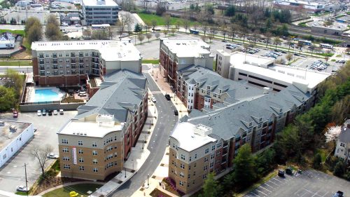 Twinbrook Station exterior.