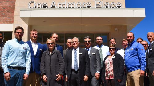 One Ardmore Place celebrates ribbon cutting.