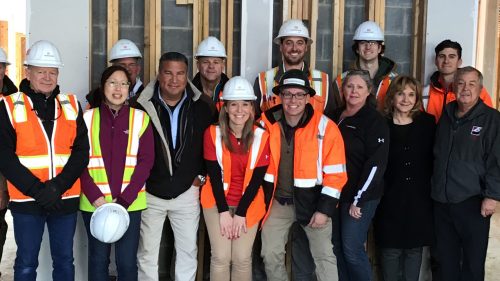 Beechtree Apartments tops out.