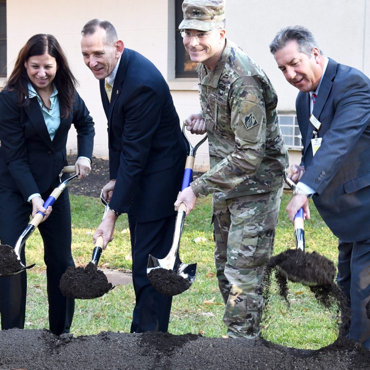 Canine training facility underway for US Secret Service.