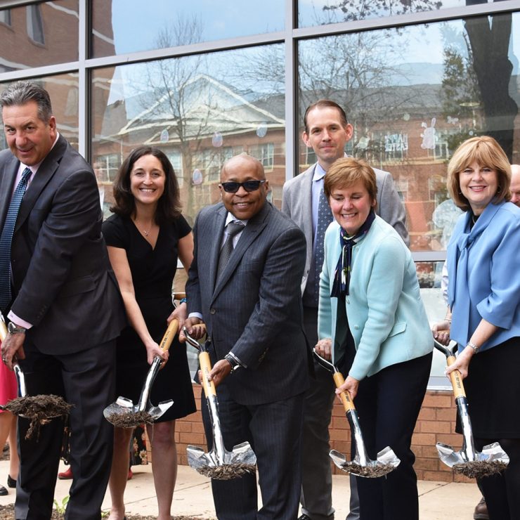 Culpepper Garden I groundbreaking marks beginning of renovations.