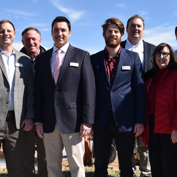 Harkins gelebrates groundbreaking of Ellicott Gardens Two.