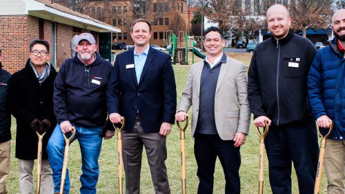 Harkins breaks ground in Charlottesville.