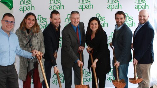Harkins celebrates groundbreaking of Braddock Senior.