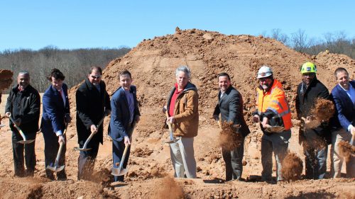 Harkins celebrates groundbreaking of Glenarden Phase III.