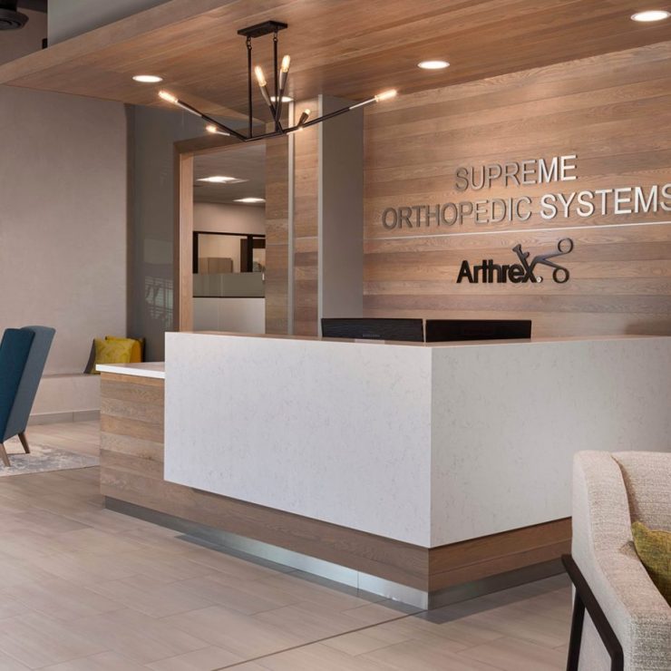 Supreme Orthopedics wins Best Medical Office Project award.