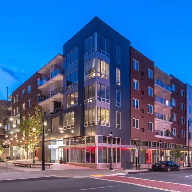 Strata East exterior.