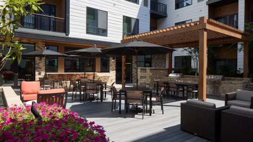 Brightview Hunt Valley patio.