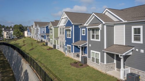 Aspen Heights University City exterior.