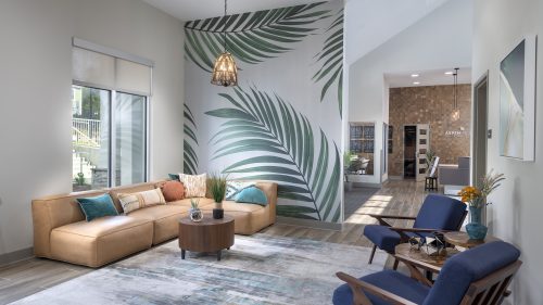 Aspen Heights University City interior.