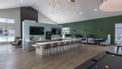 Aspen Heights University City interior.