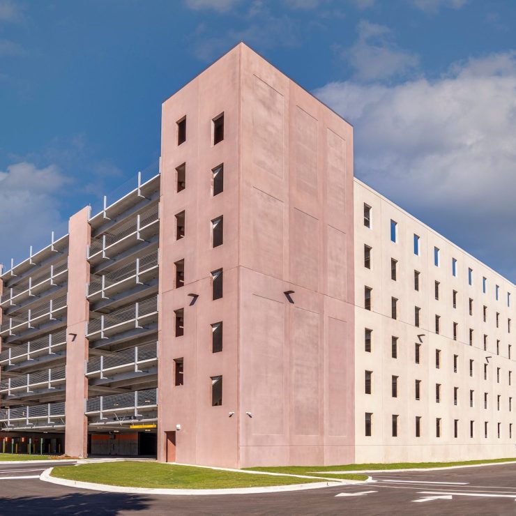 Exterior photo of DOS Parking Facility in Charleston SC.