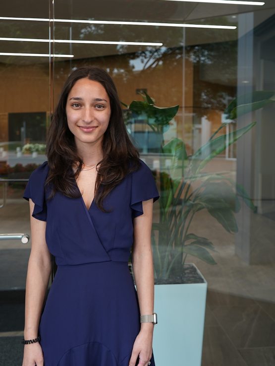 Harkins intern Saba.