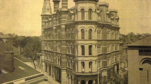 300 North Charles Street old exterior as YMCA.